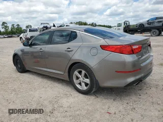 2015 Kia Optima LX with VIN 5XXGM4A71FG378616, listed as a Copart auction lot 56379315 with 129,665 mi miles and Salvage Title. Bid and sale history available at DreamBid. Image 2.