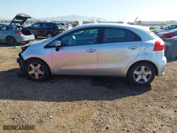 2016 Kia Rio LX with VIN KNADM5A32G6646236, listed as a IAAI auction lot 41593659 with 85,127 mi miles. Bid and sale history available at carsss.com. Image 15.