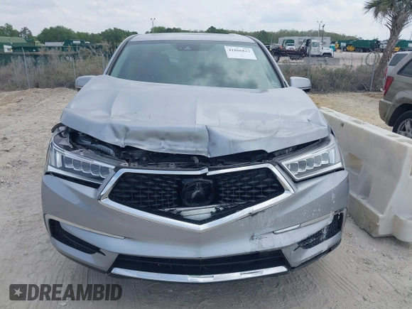 2020 Acura MDX w/Technology Pkg with VIN 5J8YD3H56LL001067, listed as a IAAI auction lot 41866822 with 54,998 mi miles. Bid and sale history available at carsss.com. Image 12.