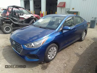 2018 Hyundai Accent SE with VIN 3KPC24A33JE025619, listed as a IAAI auction lot 36820288 with 58,358 mi miles and . Bid and sale history available at carsss.com. Image 2.