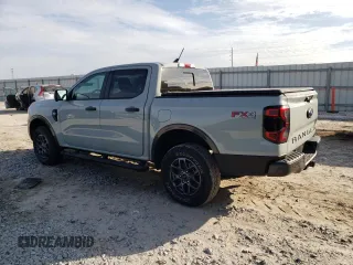 2024 Ford Ranger XLT with VIN 1FTER4HH0RLE09110, listed as a Copart auction lot 42250995 with 11,956 mi miles and Salvage Title. Bid and sale history available at carsss.com. Image 2.