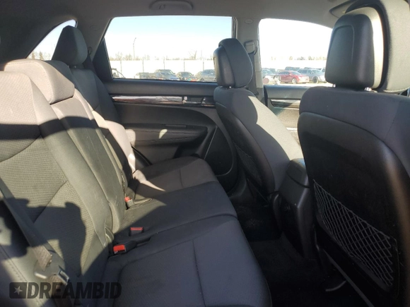 2013 Kia Sorento LX with VIN 5XYKT3A65DG365651, listed as a Copart auction lot 52599455 with 240,925 mi miles and Salvage Title. Bid and sale history available at carsss.com. Image 11.