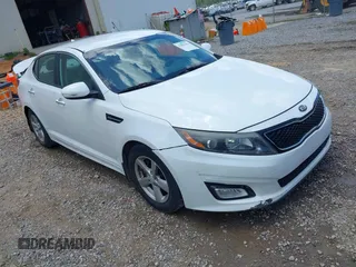 2015 Kia Optima LX with VIN 5XXGM4A7XFG375794, listed as a IAAI auction lot 42561054 with 95,681 mi miles and . Bid and sale history available at DreamBid. Image 1.