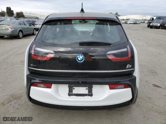2018 BMW i3 with VIN WBY7Z2C51JVE61804, listed as a Copart auction lot 48341494 with 25,366 mi miles. Bid and sale history available at carsss.com. Image 6.
