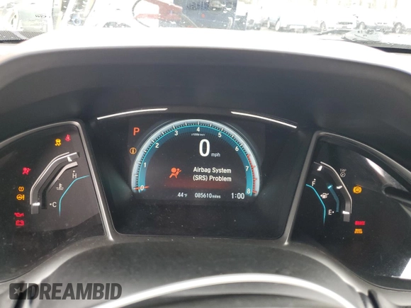 2017 Honda Civic EX-T with VIN 19XFC1F33HE010646, listed as a Copart auction lot 47307915 with 85,610 mi miles and Salvage Title. Bid and sale history available at carsss.com. Image 9.