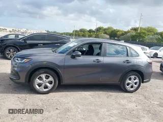 2024 Honda HR-V LX with VIN 3CZRZ1H38RM714299, listed as a IAAI auction lot 41956684 with 5,869 mi miles. Bid and sale history available at carsss.com. Image 14.