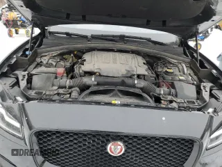 2018 Jaguar F-Pace 35t Prestige with VIN SADCK2EVXJA248277, listed as a Copart auction lot 85302924 with 104,059 mi miles and Clean title. Bid and sale history available at DreamBid. Image 12.