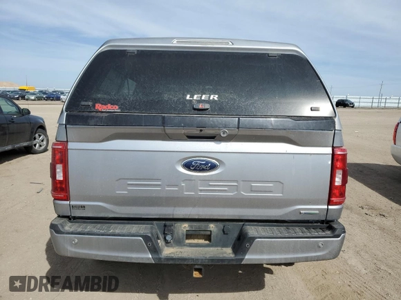 2022 Ford F-150 XL with VIN 1FTFW1E85NFA71423, listed as a Copart auction lot 48205975 with Not Provided miles and Salvage Title. Bid and sale history available at carsss.com. Image 6.