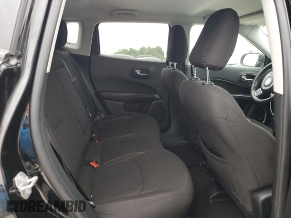 2021 Jeep Compass Sport with VIN 3C4NJCAB9MT510988, listed as a Copart auction lot 51683555 with 48,953 mi miles and Salvage title. Bid and sale history available at DreamBid. Image 11.