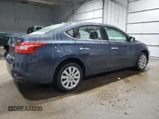 2016 Nissan Sentra SR with VIN 3N1AB7AP9GL665966, listed as a Copart auction lot 46594565 with 77,325 mi miles and Salvage Title. Bid and sale history available at DreamBid. Image 3.