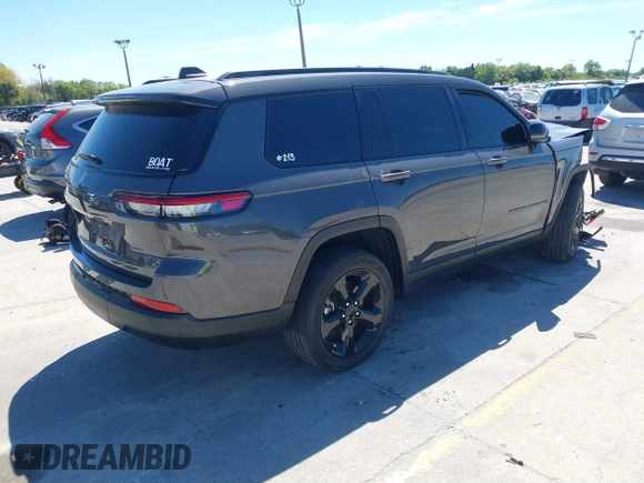 2023 Jeep Grand Cherokee Altitude with VIN 1C4RJJAG0P8814120, listed as a IAAI auction lot 41853023 with 30,313 mi miles and . Bid and sale history available at DreamBid. Image 4.