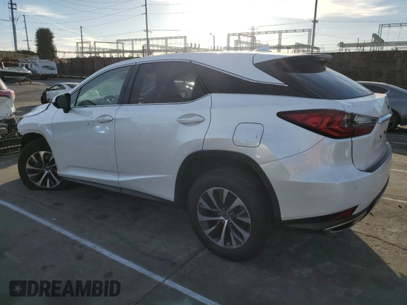 2020 Lexus RX with VIN 2T2AZMAA2LC161657, listed as a Copart auction lot 42333535 with 67,108 mi miles and Salvage Title. Bid and sale history available at carsss.com. Image 2.