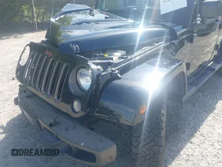 2016 Jeep Wrangler Unlimited Sahara with VIN 1C4BJWEG8GL253803, listed as a IAAI auction lot 42296118 with 163,463 mi miles and . Bid and sale history available at DreamBid. Image 18.