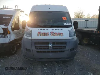 2015 Ram ProMaster Cargo with VIN 3C6TRVDG6FE515888, listed as a Copart auction lot 43841555 with 155,603 mi miles and Salvage Title. Bid and sale history available at carsss.com. Image 5.