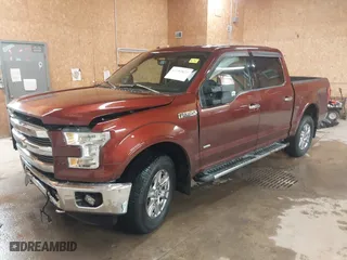 2015 Ford F-150 XLT with VIN 1FTEW1EG7FKE04832, listed as a IAAI auction lot 41189822 with 115,731 mi miles. Bid and sale history available at carsss.com. Image 17.