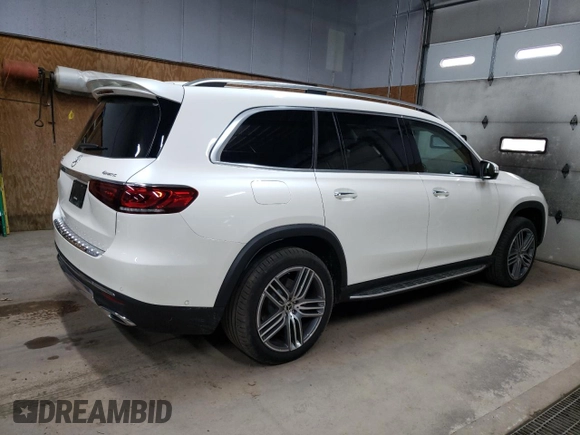 2020 Mercedes-Benz GLS 450 with VIN 4JGFF5KE4LA179006, listed as a Copart auction lot 55319804 with 18,567 mi miles and . Bid and sale history available at DreamBid. Image 3.