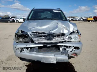 2005 Mercedes-Benz M-Class 3.7L with VIN 4JGAB57E75A518651, listed as a Copart auction lot 51687365 with 113,698 mi miles and Clean Title. Bid and sale history available at carsss.com. Image 5.