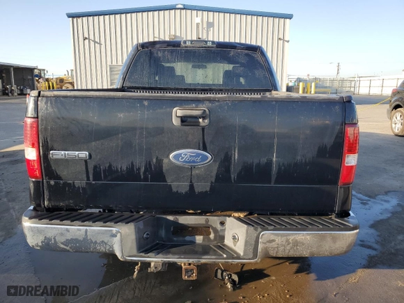 2005 Ford F-150 XLT with VIN 1FTPW12525FB23282, listed as a Copart auction lot 46469875 with 277,878 mi miles and Salvage Title. Bid and sale history available at carsss.com. Image 6.