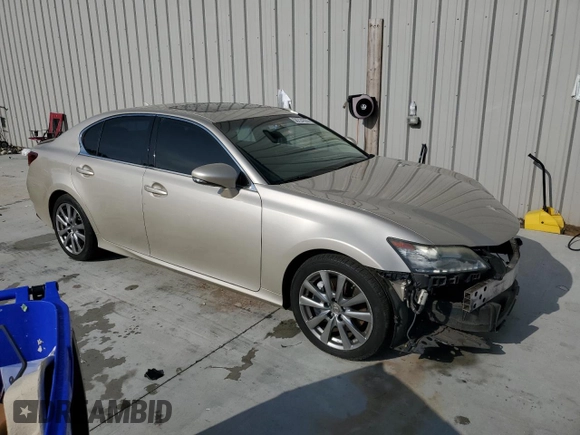 2013 Lexus GS 350 with VIN JTHBE1BL9D5027048, listed as a Copart auction lot 50724335 with 118,069 mi miles and Salvage title. Bid and sale history available at DreamBid. Image 4.