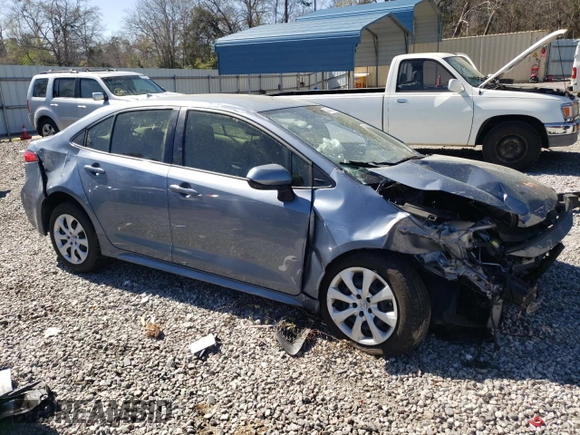 2022 Toyota Corolla LE with VIN JTDEPMAE2NJ225377, listed as a Copart auction lot 49446805 with 45,826 mi miles and Salvage Title. Bid and sale history available at carsss.com. Image 4.