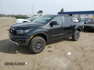 2021 Ford Ranger XL with VIN 1FTER4FH8MLD76529, listed as a Copart auction lot 53343825 with 33,968 mi miles and Clean Title. Bid and sale history available at carsss.com. Image 1.