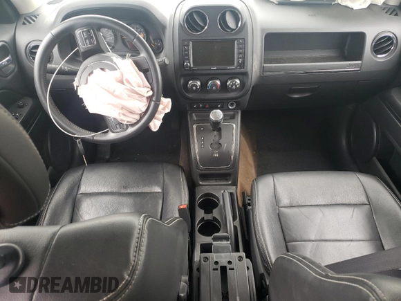 2017 Jeep Patriot High Altitude with VIN 1C4NJPFA6HD166491, listed as a Copart auction lot 57320225 with 75,894 mi miles and Salvage title. Bid and sale history available at DreamBid. Image 8.