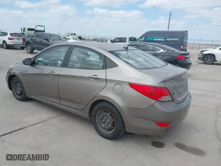 2014 Hyundai Accent GLS with VIN KMHCT4AE4EU615913, listed as a IAAI auction lot 41780724 with 1 mi miles. Bid and sale history available at carsss.com. Image 3.