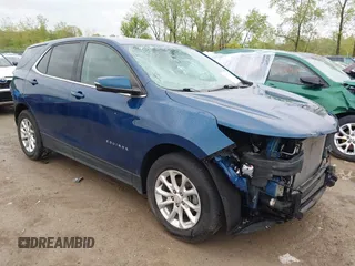 2019 Chevrolet Equinox LT with VIN 2GNAXKEV5K6291662, listed as a IAAI auction lot 42177685 with 82,551 mi miles and . Bid and sale history available at DreamBid. Image 1.