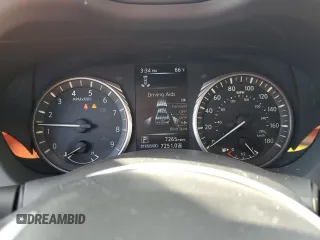 2024 Infiniti Q50 Luxe with VIN JN1EV7BP8RM600834, listed as a Copart auction lot 50489245 with 7,265 mi miles and Salvage title. Bid and sale history available at DreamBid. Image 9.