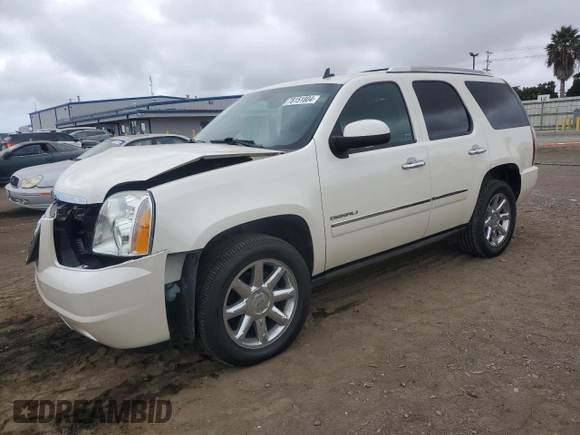 2013 GMC Yukon Denali with VIN 1GKS2EEF2DR280880, listed as a Copart auction lot 78151804 with 109,092 mi miles and Salvage Title. Bid and sale history available at DreamBid. Image 1.