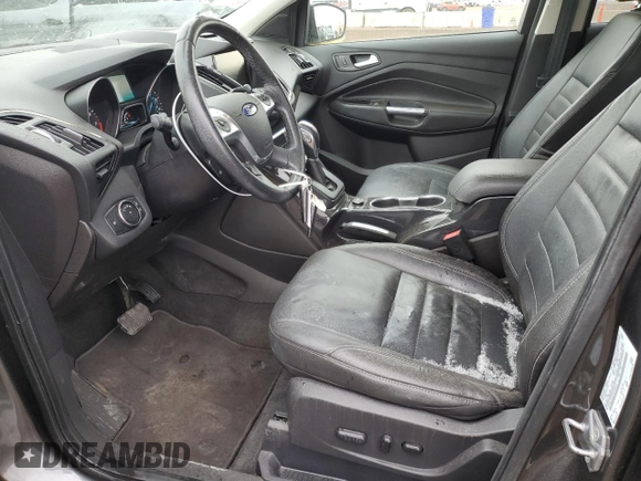 2015 Ford Escape Titanium with VIN 1FMCU9J90FUA08275, listed as a Copart auction lot 52431655 with 141,562 mi miles and Salvage Title. Bid and sale history available at carsss.com. Image 7.