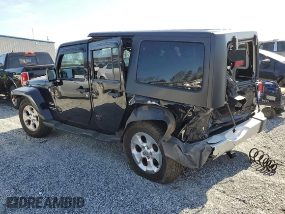 2014 Jeep Wrangler Unlimited Sahara with VIN 1C4BJWEG1EL102203, listed as a Copart auction lot 50360705 with 89,831 mi miles and Salvage Title. Bid and sale history available at carsss.com. Image 2.