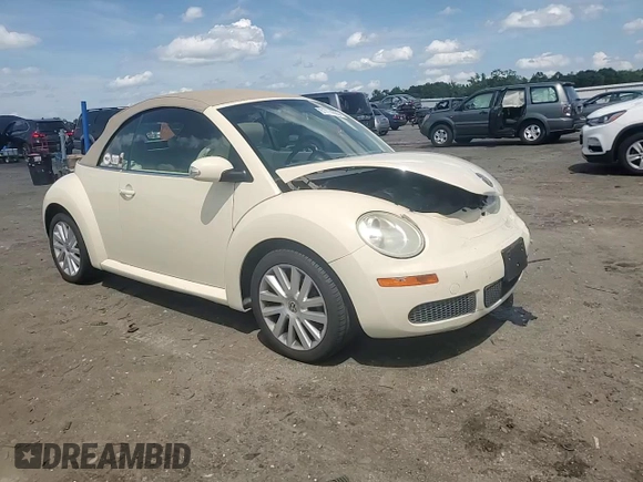 2008 Volkswagen Beetle SE with VIN 3VWRG31Y68M406704, listed as a Copart auction lot 61774055 with 116,793 mi miles and Salvage title. Bid and sale history available at DreamBid. Image 13.