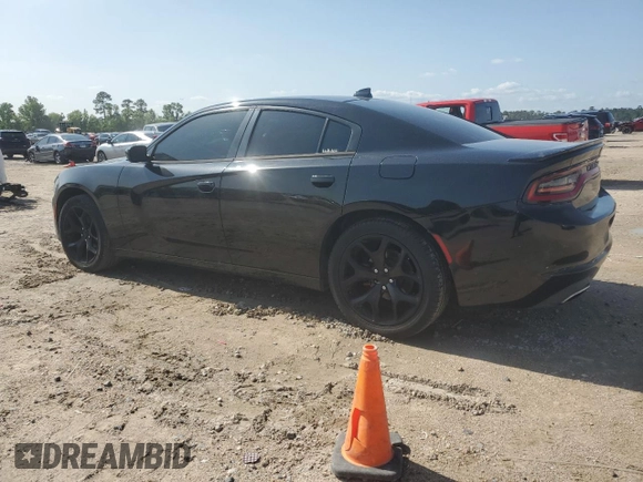 2015 Dodge Charger SXT with VIN 2C3CDXHGXFH896327, listed as a Copart auction lot 55931805 with 204,345 mi miles and Salvage Title. Bid and sale history available at DreamBid. Image 2.