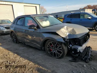 2024 Audi SQ5 Premium Plus with VIN WA1B4AFY6R2035153, listed as a Copart auction lot 78044574 with 3,355 mi miles and Salvage Title. Bid and sale history available at DreamBid. Image 4.