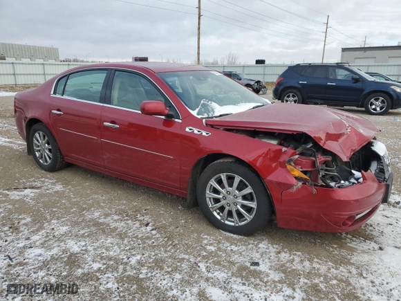 2010 Buick Lucerne CXL Premium with VIN 1G4HJ5EM2AU122888, listed as a Copart auction lot 83638114 with 152,261 mi miles and Salvage Title. Bid and sale history available at carsss.com. Image 4.