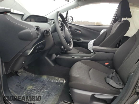 2022 Toyota Prius L Eco with VIN JTDKAMFU5N3180976, listed as a Copart auction lot 52612005 with 48,195 mi miles and Salvage title. Bid and sale history available at DreamBid. Image 7.