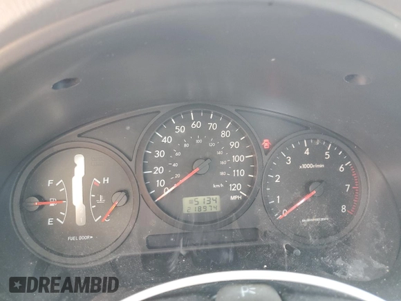 2004 Subaru Impreza TS с VIN JF1GG65534H808227, выставлен на аукционе Copart как лот 59509615 с пробегом 218 974 миль миль и Чистый • Clean title. История ставок и продаж доступна на DreamBid. Изображение 9.