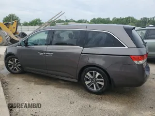 2015 Honda Odyssey Touring Elite with VIN 5FNRL5H95FB117985, listed as a Copart auction lot 57178695 with 199,757 mi miles and Non repairable. Bid and sale history available at DreamBid. Image 2.