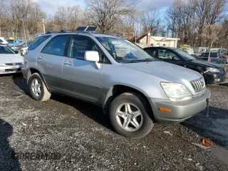 2002 Lexus RX 300 with VIN JTJHF10U620284034, listed as a Copart auction lot 84848444 with 0 mi miles and Salvage Title. Bid and sale history available at carsss.com. Image 4.