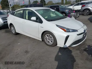 2021 Toyota Prius L Eco with VIN JTDKAMFUXM3144845, listed as a IAAI auction lot 41358306 with Not Provided miles. Bid and sale history available at carsss.com. Image 1.