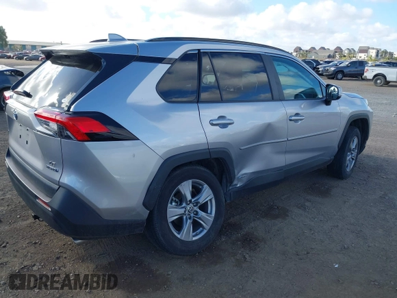 2023 Toyota RAV4 Hybrid LE with VIN 4T3MWRFV1PU085508, listed as a IAAI auction lot 40348139 with 16,535 mi miles. Bid and sale history available at carsss.com. Image 4.