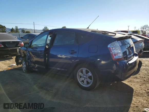 2008 Toyota Prius with VIN JTDKB20U287729766, listed as a Copart auction lot 86890434 with 0 mi miles and Salvage Title. Bid and sale history available at carsss.com. Image 2.
