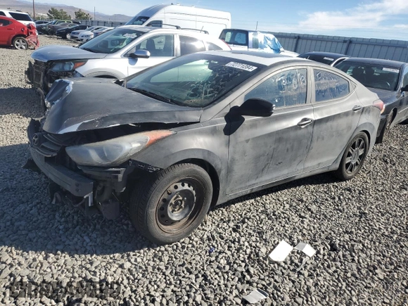 2013 Hyundai Elantra GLS with VIN 5NPDH4AE4DH210198, listed as a Copart auction lot 72771284 with 173,149 mi miles and Salvage title. Bid and sale history available at DreamBid. Image 1.