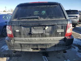 2006 Land Rover Range Rover Sport SC with VIN SALSH234X6A968338, listed as a Copart auction lot 42775745 with 186,962 mi miles and Salvage Title. Bid and sale history available at carsss.com. Image 6.