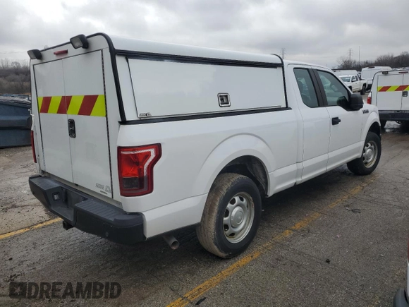 2017 Ford F-150 XL with VIN 1FTEX1C83HKE23955, listed as a Copart auction lot 88550815 with 0 mi miles and Clean Title. Bid and sale history available at carsss.com. Image 3.