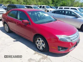 2010 Ford Fusion SE with VIN 3FAHP0HA3AR261500, listed as a IAAI auction lot 41980947 with 252,975 mi miles. Bid and sale history available at carsss.com. Image 1.