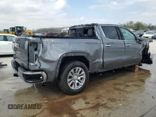 2021 GMC Sierra 1500 SLT z VIN 3GTU9DED3MG483415, wystawiony jako Copart lot #52741395 z przebiegiem 51 537 mil mil oraz Szkody całkowita. Historia ofert i sprzedaży dostępna na DreamBid. Obrazek 3.