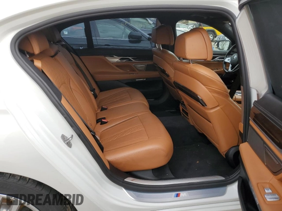2016 BMW 7 Series 750i xDrive with VIN WBA7F2C59GG419785, listed as a Copart auction lot 72861392 with 0 mi miles. Bid and sale history available at carsss.com. Image 10.