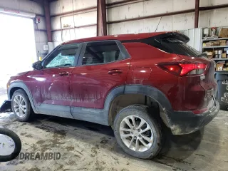 2024 Chevrolet TrailBlazer LS with VIN KL79MNSL3RB081509, listed as a Copart auction lot 86364794 with 25,550 mi miles and Salvage Title. Bid and sale history available at DreamBid. Image 2.